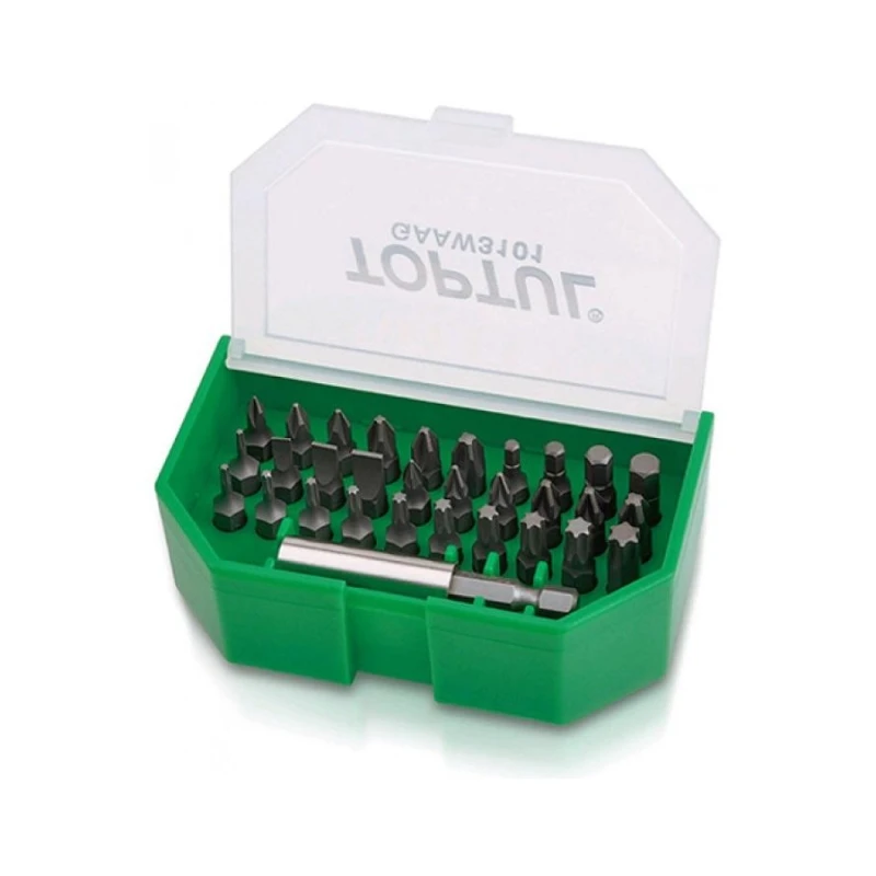Image of TOPTUL GAAW3101 Screwdriver Bit Set Number of tools: 31 Screwdriver Bit Set (6625)