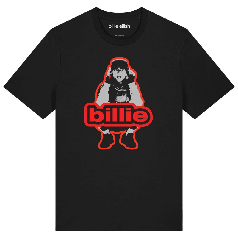 Image of Amplified Amplified Men Pre Tour Skate Billie Eilish T-Shirt in Black Size: X-Small Black XS Male 5063806002208