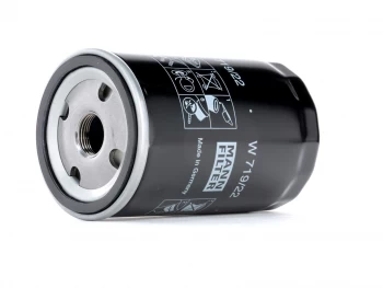 Image of MANN-FILTER Oil Filter PORSCHE W 719/22 5017856,5025130,94410720102 94410720105,94410720106,94410720108,94410720190