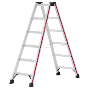 image of Hymer 402412 Double Sided Stepladder 2 x 6 Tread