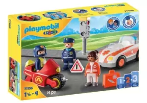 image of Playmobil 1.2.3 Everyday Heroes Playset