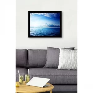 Image of SC1254 Multicolor Decorative Framed MDF Painting
