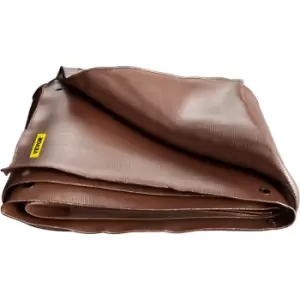 Image of VEVOR Heavy Duty Tarp, 20 x 40ft 16 Mil Thick, Waterproof Multi Purpose Outdoor Cover, Rip and Tear Proof PE Tarpaulin with Reinforced Edges for