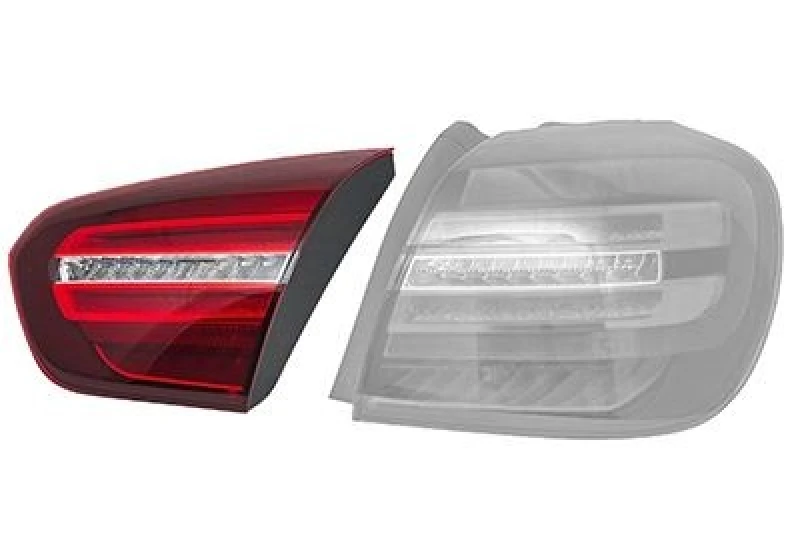 Image of VAN WEZEL 2950924 Rear light Inner Section, with bulb holder, Right, LED Combination Rearlight (391)