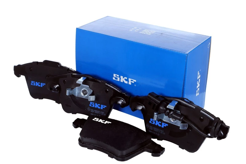 Image of SKF VKBP 80589 E Brake pad set incl. wear warning contact Brake Pad Set,disc brake (402)