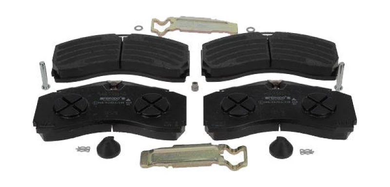 Image of FERODO FCV4417PTS Brake pad set prepared for wear warning indicator, with accessories Brake Pad Set,disc brake (402)
