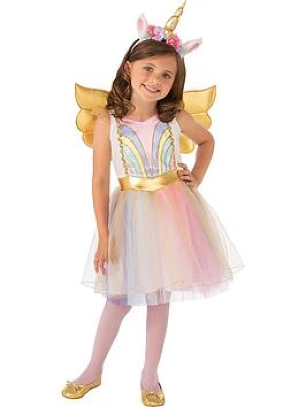 Image of Sparkling Unicorn Dress One Colour WZH41 Unisex 3-4,5-6,7-8