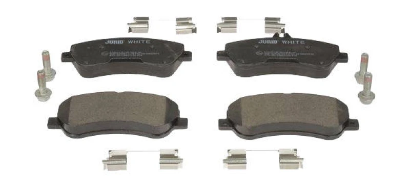Image of JURID 573321JC Brake pad set prepared for wear warning indicator, PREMIER Ceramic Brake Pad Set,disc brake (402)