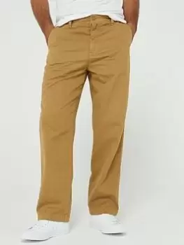 Image of Levis XX Stay Loose Chino Trousers - Beige, Beige, Size 32, Inside Leg Short, Men