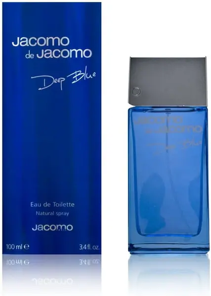 Image of Jacomo Jacomo de Jacomo Deep Blue Eau de Toilette For Him 100ml