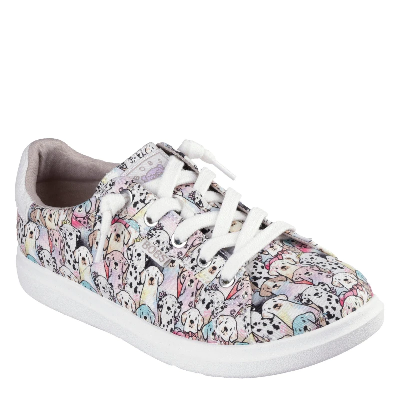 Image of Skechers Womens Bobs D'Vine Low-Top Trainers Multi female 4 (37)