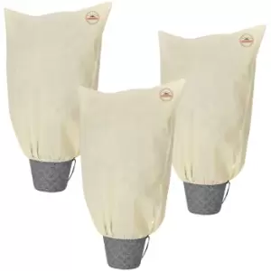 Image of Plant Protection Bag 3pc Set Beige 120x180cm