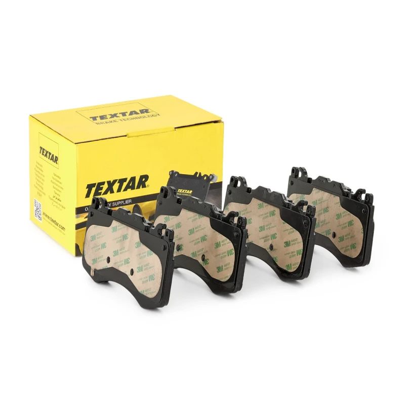 Image of TEXTAR 2465901 Brake pad set prepared for wear warning indicator Brake Pad Set,disc brake (402)