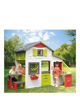 Image of Smoby NEO FRIENDS HOUSE + KITCHEN, One Colour
