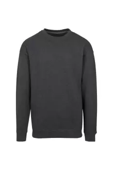 Crew Neck Plain Sweatshirt