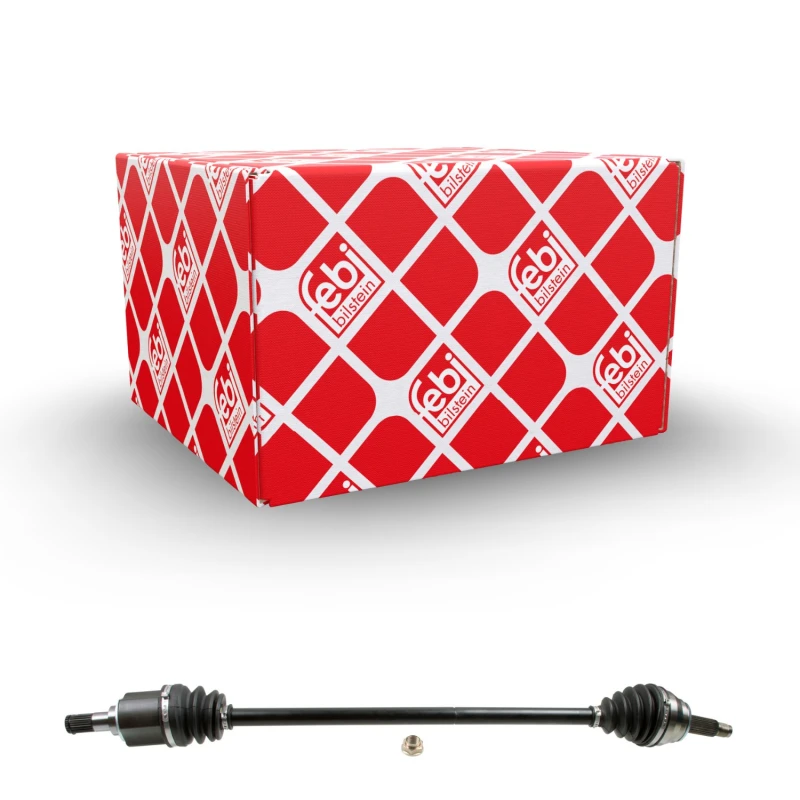 Image of FEBI BILSTEIN 181851 Drive shaft Front Axle Right, with nut Drive Shaft (13)