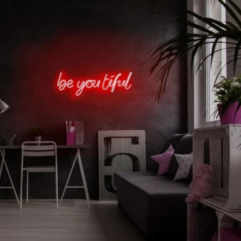 image of Be you tiful - Red Red Wall Lamp