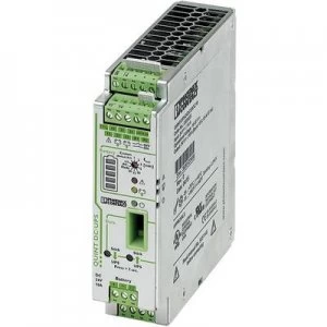 image of Phoenix Contact QUINT-UPS/ 24DC/ 24DC/10 Rail-mount UPS (DIN)