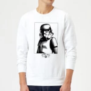 Image of Star Wars Imperial Troops Sweatshirt - White - L