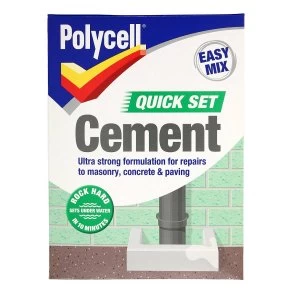 Image of Polycell Quick Set Cement - 2KG
