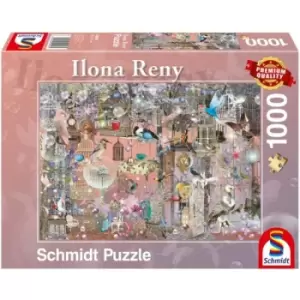 Image of Schmidt Ilona Reny: Pink Beauty 1000 Piece Jigsaw Puzzle