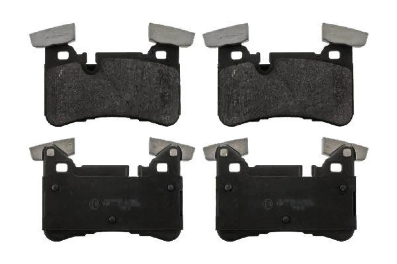 Image of Blue PRINT ADU174256 Brake pad set Rear Axle, prepared for wear warning indicator Brake Pad Set,disc brake (402)