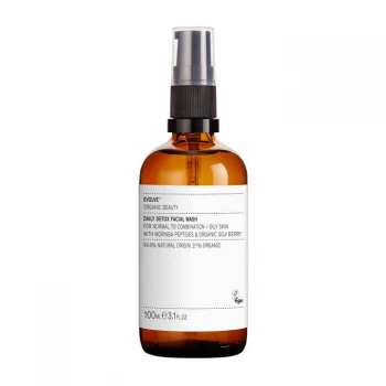 Image of Evolve Beauty Evolve Organic Beauty Daily Detox Facial Wash 100ml - Clear