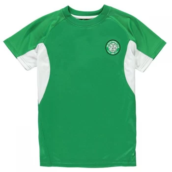Image of Source Lab Celtic FC Poly T Shirt Junior Boys - Green