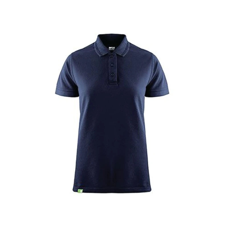 Image of Arco Arco Responsible Womens Navy Polo Shirt 8 7SU1508
