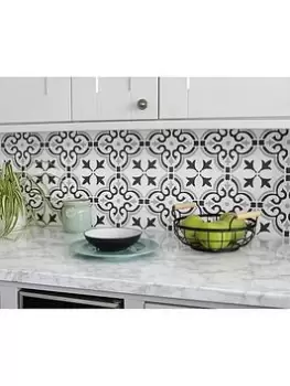 image of D-C-Fix Floral 3D Waterproof Splashback Wallpaper - 67.5Cm X 4M