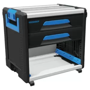 Image of Gedore WorkMo W2, 2 drawers H6, compartment for L-BOXX