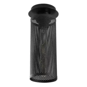 Image of Cristal Model 13 Deco 1-light Ceiling Lamp Black