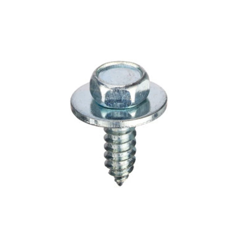 Image of Unifix Self-Tapping Screws Hex Sems Ab C/w Washer 14G X 3/4" - 43-914 0.75Cr3 - Box Of 500