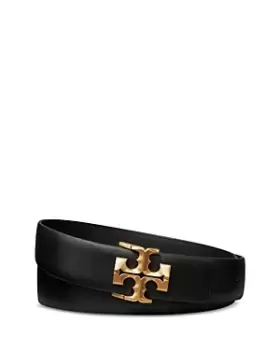 image of Tory Burch Womens Kira Logo Belt