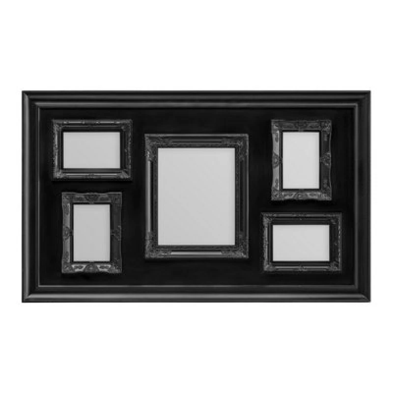Image of Premier Housewares Contemporary 5 Photo Frame Black
