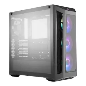 Image of Cooler Master MasterBox MB530P RGB Tempered Glass PC Case - Black