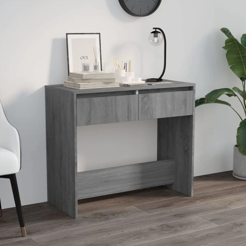 Image of VIDAXL Console Table Grey Sonoma 89x41x76.5cm Engineered Wood Vidaxl 8720286836842