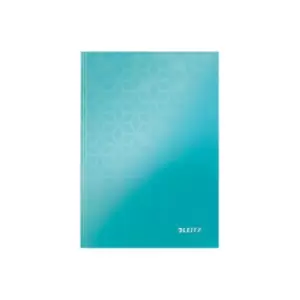 image of WOW Notebook A5 Ruled with Hardcover 80 Sheets. Ice Blue - Outer Carton of 6