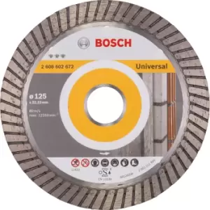 Image of Bosch Turbo Universal Diamond Cutting Disc 125mm