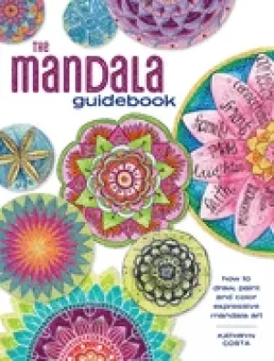 Image of mandala guidebook how to draw Paint and color expressive mandala art
