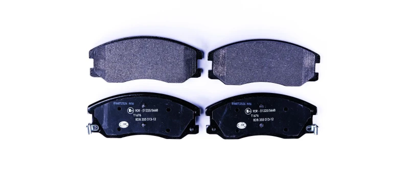 Image of HELLA Brake pad set HELLA 8DB 355 013-121