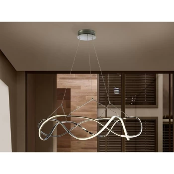 Image of Schuller Molly - Integrated LED Pendant Light, Chrome