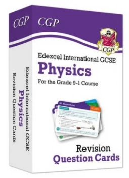 Image of New Grade 9-1 Edexcel International GCSE Physics Revision Question Cards by CGP Books
