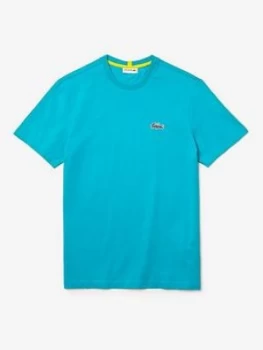 Lacoste x National Geographic Reef Frog Croc T-Shirt, Blue, Size XL, Men