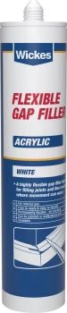 Image of Wickes Decorators Flexible Gap Filler White - 310ml