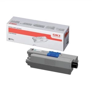 OKI 44469803 Yield 3500 Pages Black Laser Toner Ink Cartridge