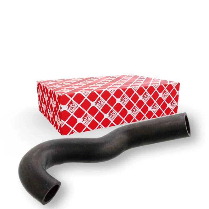 Image of FEBI BILSTEIN 12992 Radiator Hose Rubber, Lower Right Rubber Radiator Hose (475)