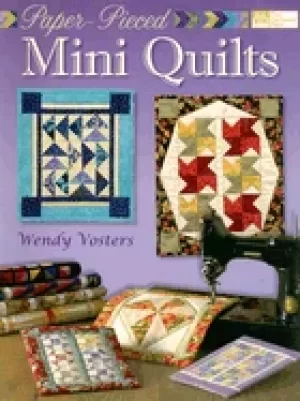 Image of paper pieced mini quilts