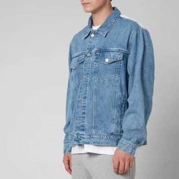 Image of Tommy Jeans Mens Oversized Trucker Jacket - Denim Light - L
