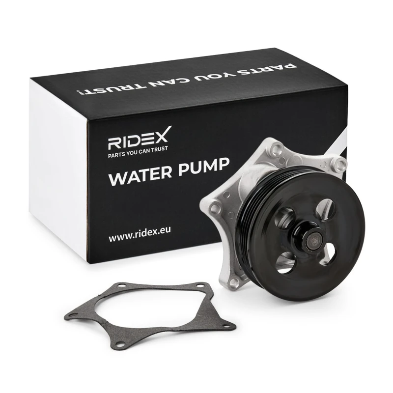 Image of RIDEX 1260W0966 Water pump without housing, with gasket/seal Water Pump (1260)